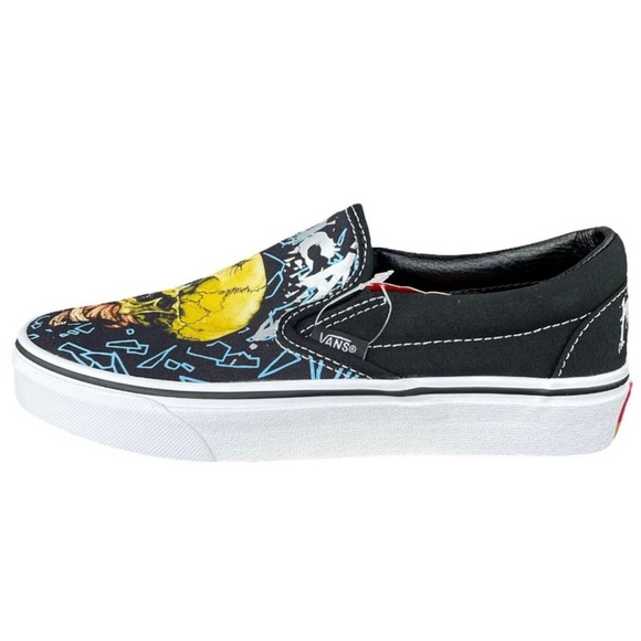 Metallica Sad But True Vans Slip Ons - Picture 2 of 5